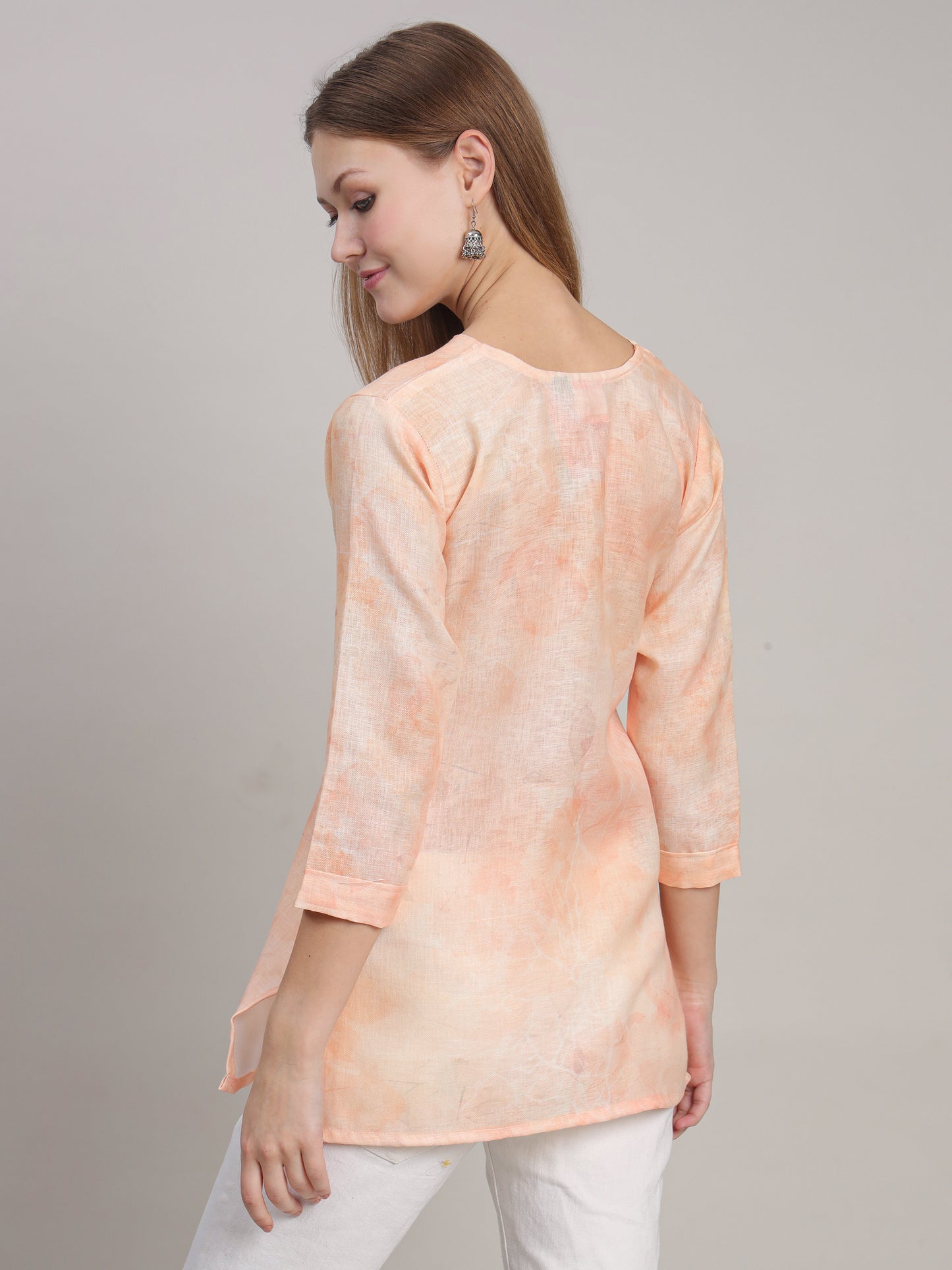Digital Printed Floral Tunic for Everyday Wear