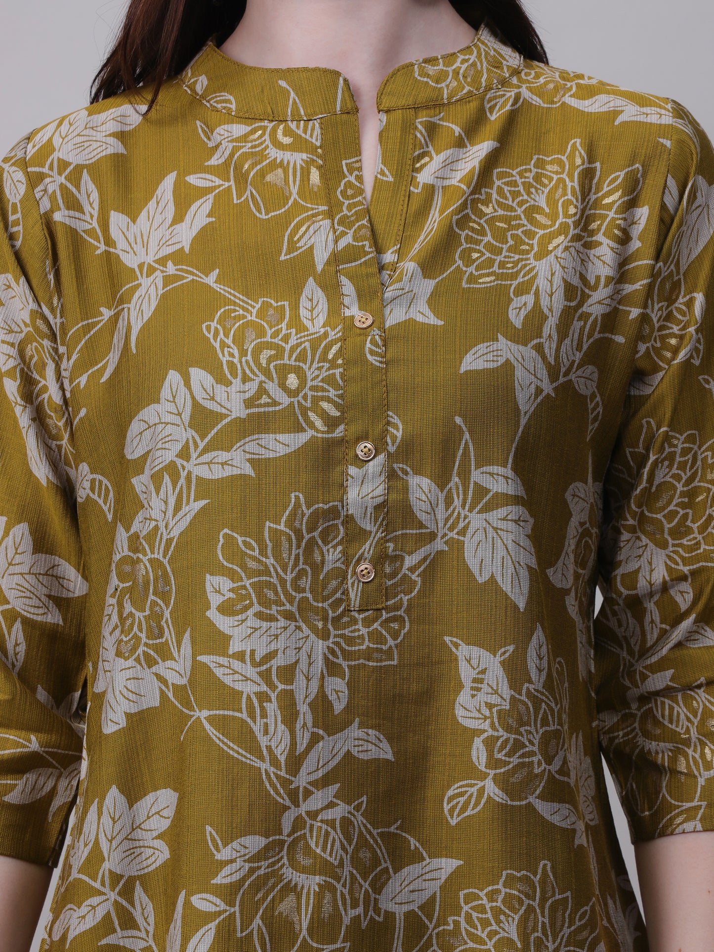 Digital Printed Floral Tunic for Everyday Wear
