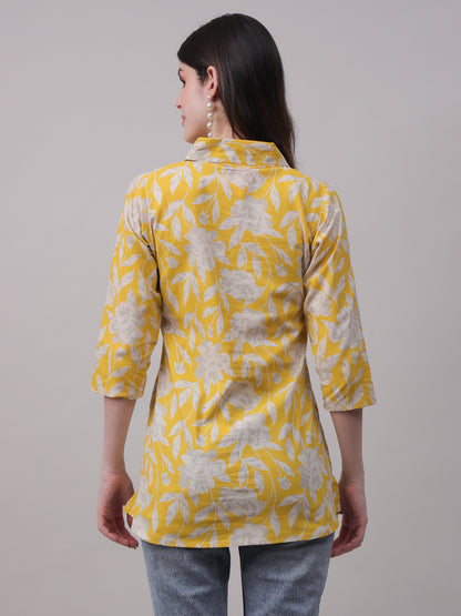 Digital Printed Floral Tunic for Everyday Wear