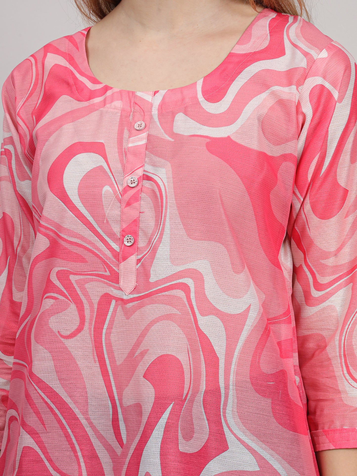 Shimmer Printed Tunic